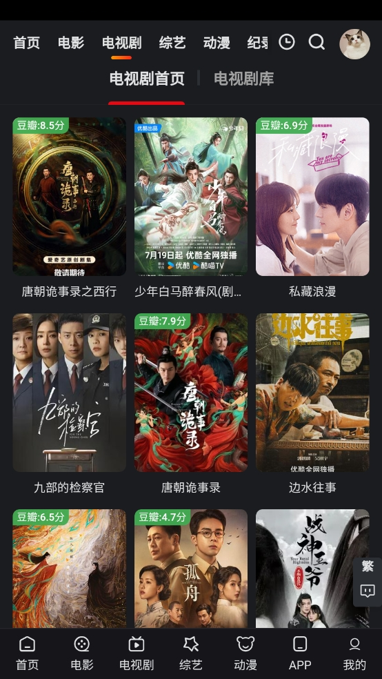 追影猫app电视剧首页